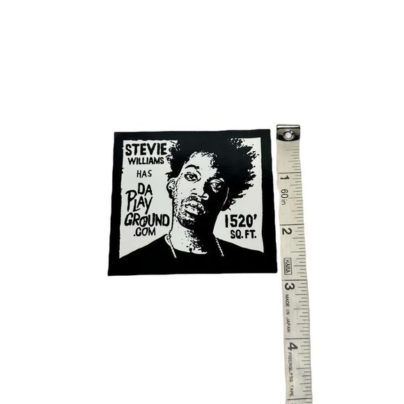 DGK Stevie Williams “Da Playground” Skate Park Skateboard Sticker 2010 - Picture 4 of 4